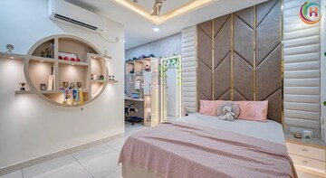 Living Room in 4 BHK Apartment at Prestige High Fields, Gachibowli – for Rent