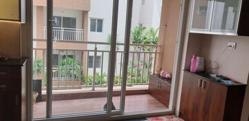 Balcony in 2.5 BHK Apartment at Accurate Wind Chimes, Gachibowli – for Rent