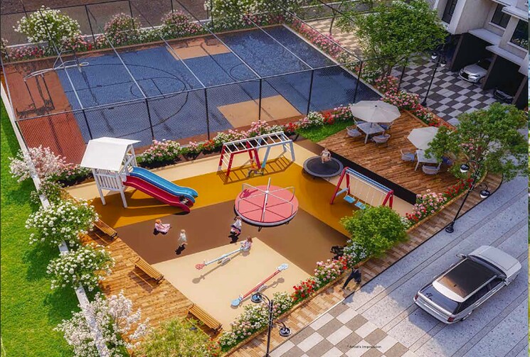 Swimming Pool, dem-panache 1 Bedroom 408 Sq.Ft. Apartment In Andheri East Mumbai 8869777