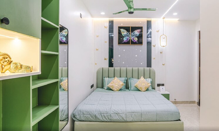 Bedroom, sbr-one-residence 3 Bedroom 1200 Sq.Ft. Apartment In Whitefield Bangalore 8869839