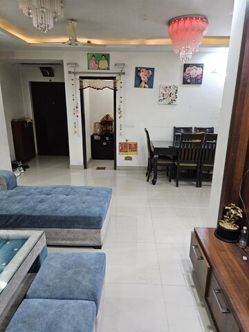 Living Room in 4 BHK Apartment at ABA Cherry County, Tech Zone 4 Greater Noida – for Rent
