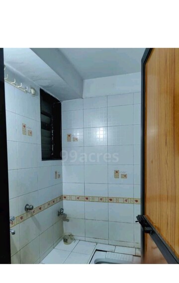 Bathroom in 2 BHK Apartment at Gajra Bhoomi Tower, Kharghar – for Rent