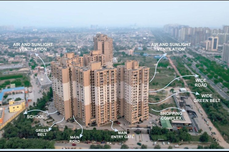 Exterior View, nirala-greenshire-phase-i 2.5 Bedroom 1060 Sq.Ft. Apartment In Patwari Greater Noida 8869966