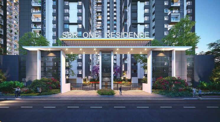 Exterior View, sbr-one-residence 3 Bedroom 1752 Sq.Ft. Apartment In Whitefield Bangalore 8869901