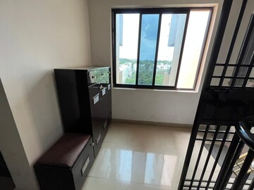 Staircase in 3 BHK Apartment at Provident Harmony, Thanisandra Main Road – for Rent