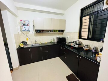 Kitchen in 3 BHK Apartment at Provident Harmony, Thanisandra Main Road – for Rent