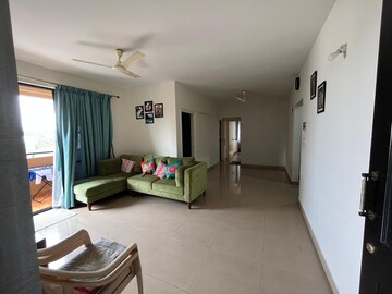 Living Room in 3 BHK Apartment at Provident Harmony, Thanisandra Main Road – for Rent