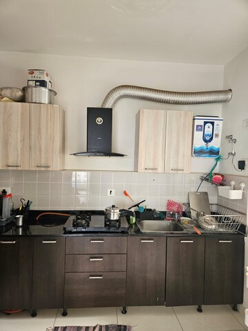 Kitchen in 2 BHK Apartment at Puravankara Palm Beach, Hennur – for Rent