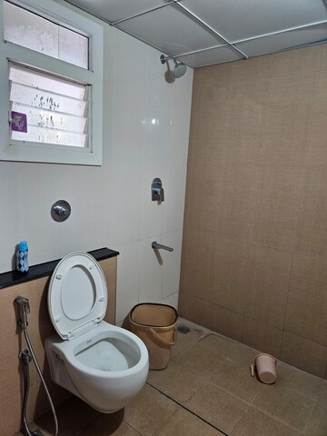 Bathroom in 2 BHK Apartment at Puravankara Palm Beach, Hennur – for Rent