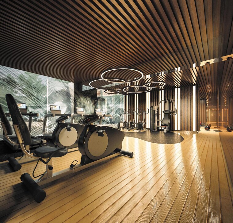 Gym, rna-ng-eclat 3 Bedroom 1118 Sq.Ft. Apartment In Andheri West Mumbai 8870290