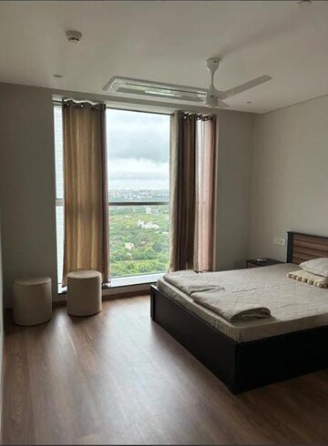 Master Bedroom in 3.5 BHK Apartment at Panchshil Towers, Kharadi – for Rent