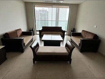 Living Room in 3.5 BHK Apartment at Panchshil Towers, Kharadi – for Rent