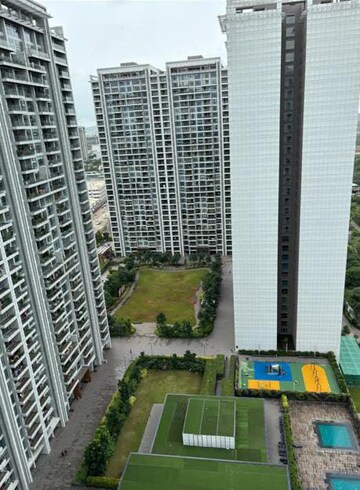 Balcony in 3.5 BHK Apartment at Panchshil Towers, Kharadi – for Rent