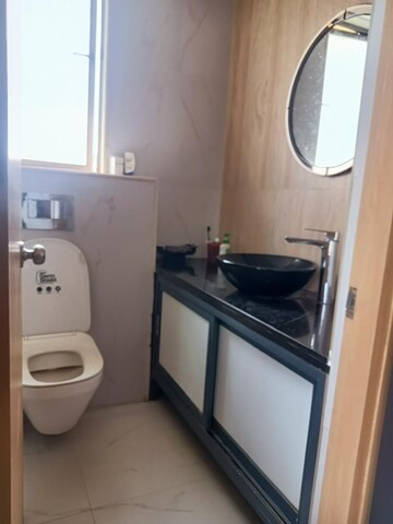 Bathroom in 2 BHK Apartment at Lodha Bel Air, Br Nagar – for Rent