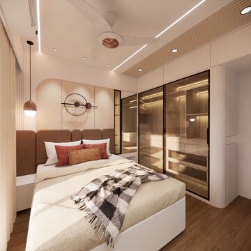 Bedroom in 3 BHK Apartment at Vasundhara Sector 1 – for Sale
