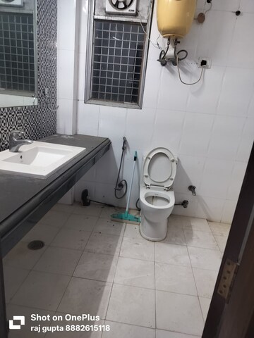 Bathroom in 3 BHK Builder Floor at Saket – for Rent