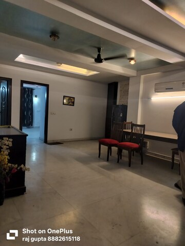 Living Room in 3 BHK Builder Floor at Saket – for Rent