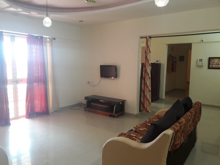Living Room, gk-roselands-rhythm 2 Bedroom 1100 Sq.Ft. Apartment In Pimple Saudagar Pune 8871020