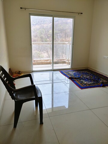Staircase in 2 BHK Apartment at Megapolis Symphony, Hinjewadi – for Rent