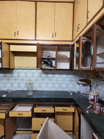 Kitchen in 3 BHK Apartment at Dhakoli – for Rent