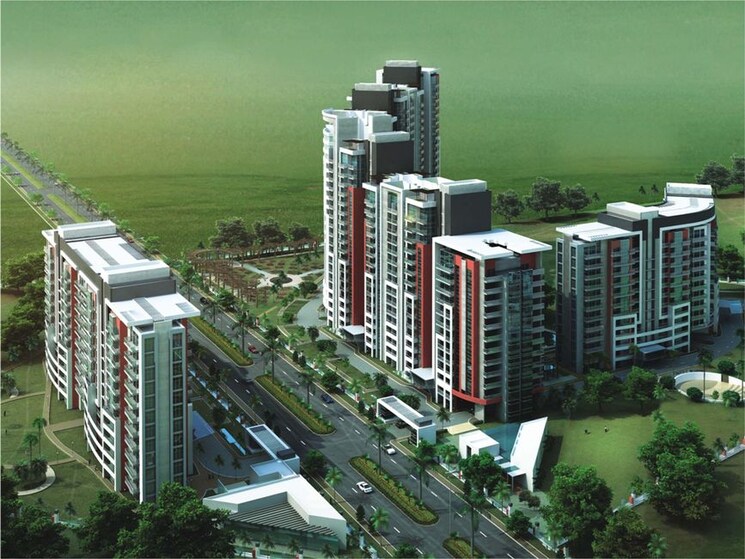 Exterior View, landmark-the-residency 4 Bedroom 3930 Sq.Ft. Apartment In Sector 103 Gurgaon 8803396