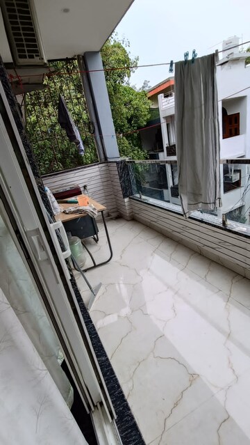 Balcony in 1 BHK Builder Floor at Palam Vihar – for Rent