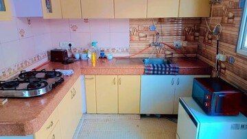 Kitchen in 2 BHK Builder Floor at South City 1 – for Rent