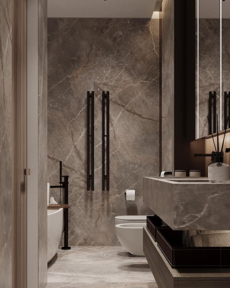 Bathroom, safdarjung enclave 4 Bedroom 450 Sq.Yd. Builder Floor In Safdarjung Enclave Delhi 8871594