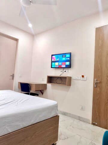 Bedroom in 1 BHK Builder Floor at Sector 52 – for Rent