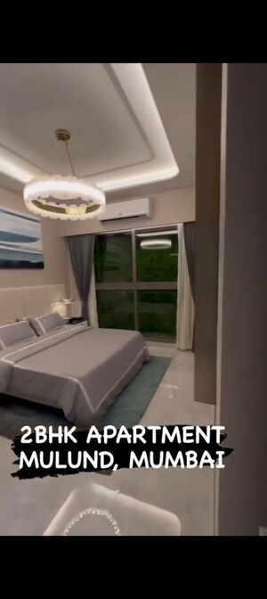 Bedroom in 2 BHK Apartment at The Prestige City, Mulund West – for Sale