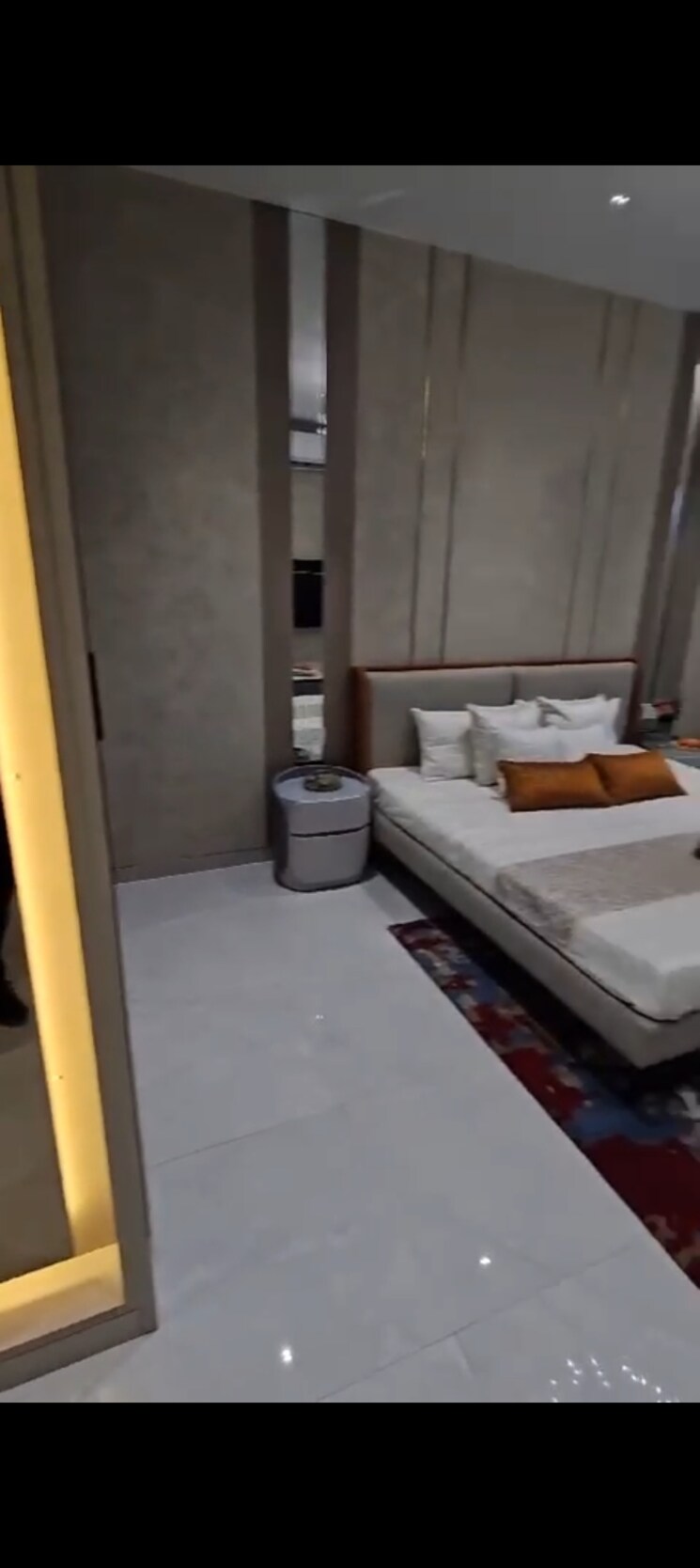 Master Bedroom, lnt-island-cove 2 Bedroom 681 Sq.Ft. Apartment In Mahim Mumbai 8872375