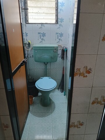 Bathroom in 1 RK Apartment at Nagari Niwara CHS, Goregaon East – for Sale