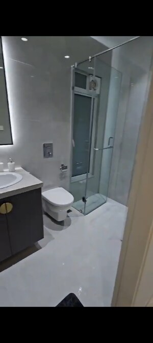 Bathroom in 2 BHK Apartment at LnT Island Cove, Mahim – for Sale