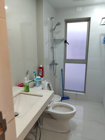 Bathroom in 3 BHK Apartment at Hiranandani Club Meadows, Bannerghatta – for Rent