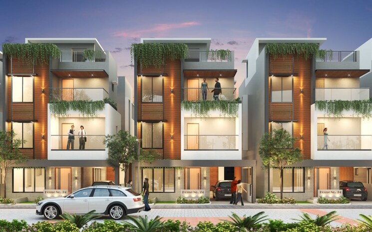Exterior View, theme-signature-one 5 Bedroom 4200 Sq.Ft. Villa In Devanahalli Bangalore 8872410