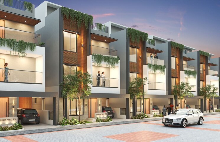 Exterior View, theme-signature-one 5 Bedroom 4200 Sq.Ft. Villa In Devanahalli Bangalore 8872410