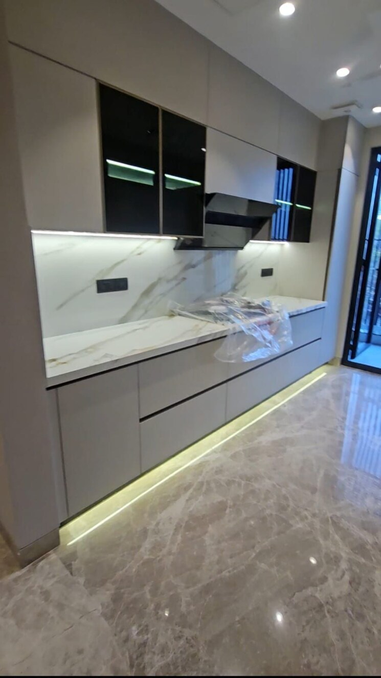 Kitchen, vaishali sector 4 3 Bedroom 1450 Sq.Ft. Builder Floor In Vaishali Sector 4 Ghaziabad 8872435