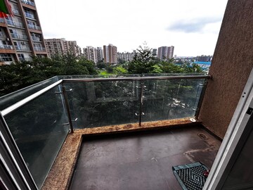 Balcony in 2 BHK Apartment at Akshar Elementa, Wakad – for Rent