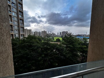 Balcony in 2 BHK Apartment at Akshar Elementa, Wakad – for Rent