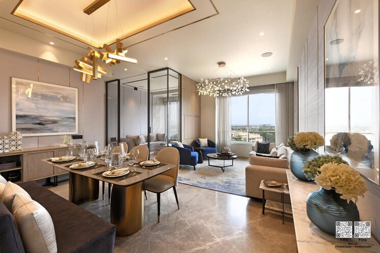 Living Room, bhoomi-simana 2 Bedroom 826 Sq.Ft. Apartment In Parel Mumbai 8872559