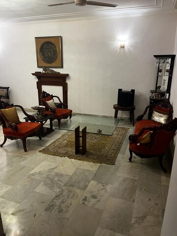 Living Room in 3 BHK Builder Floor at Greater Kailash I – for Rent