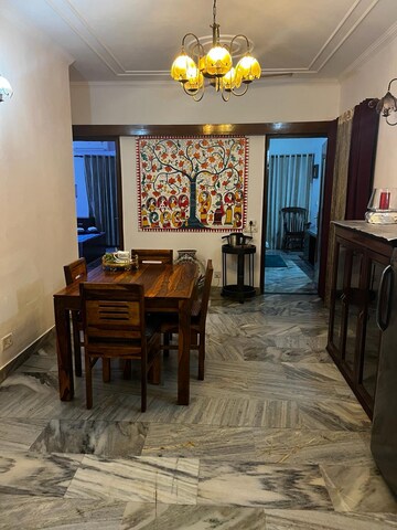 Living Room in 3 BHK Builder Floor at Greater Kailash I – for Rent