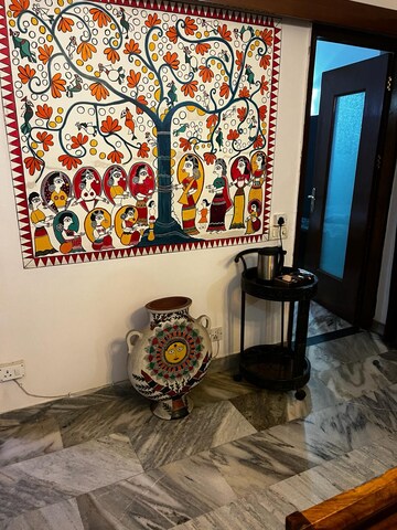 Bedroom in 3 BHK Builder Floor at Greater Kailash I – for Rent