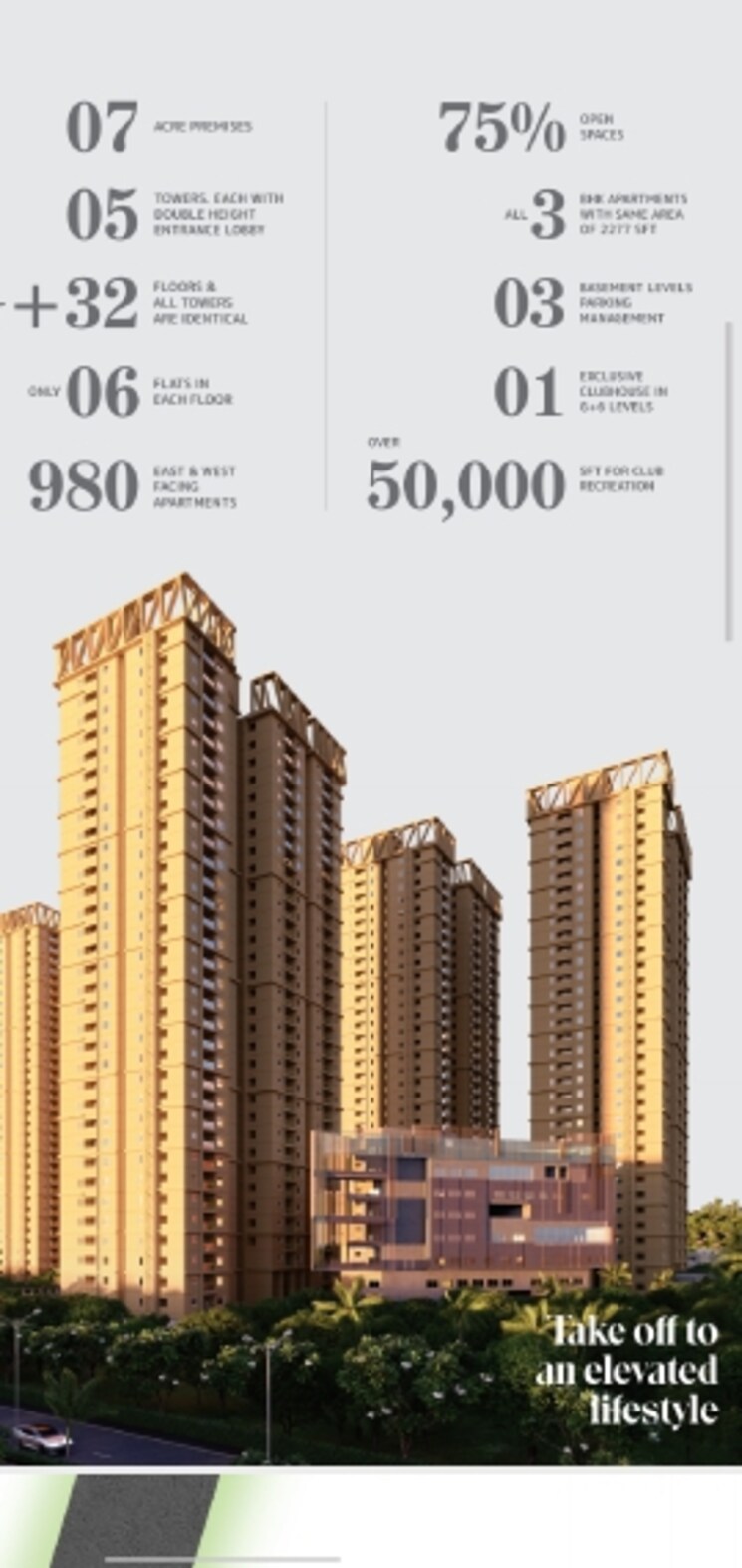 Exterior View, dsr-altitudes 3 Bedroom 2277 Sq.Ft. Apartment In Osman Nagar Hyderabad 8872733