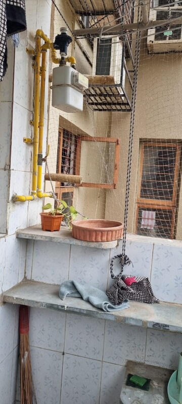 Balcony in 2 BHK Apartment at Satellite – for Rent