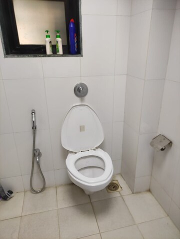 Bathroom in  Office Space at Sahar Plaza, Andheri East – for Rent