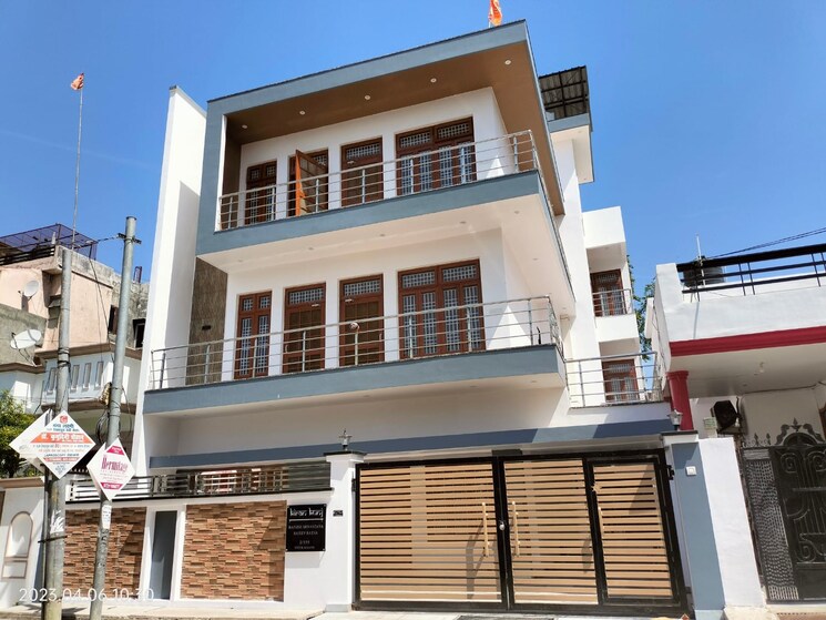 Exterior View, gomti nagar 2 Bedroom 1500 Sq.Ft. Builder Floor In Gomti Nagar Lucknow 8872777