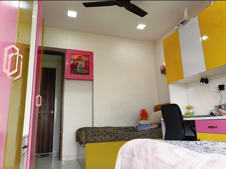 Bedroom, mahaavir-anmol 2 Bedroom 750 Sq.Ft. Apartment In Ghansoli Navi Mumbai 8872790