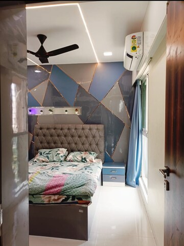 Bedroom in 2 BHK Apartment at Mahaavir Anmol, Ghansoli – for Sale