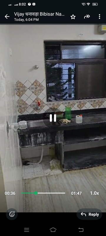 Kitchen in 2 BHK Apartment at Sankalp II, Malad East – for Rent